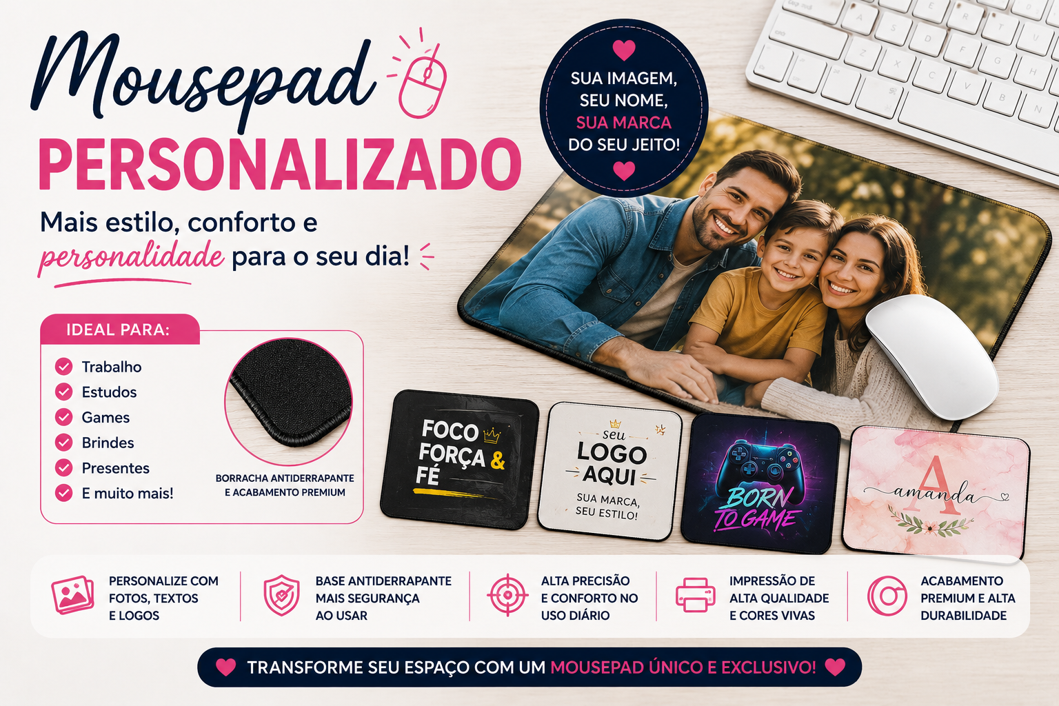 Mousepad personalizado